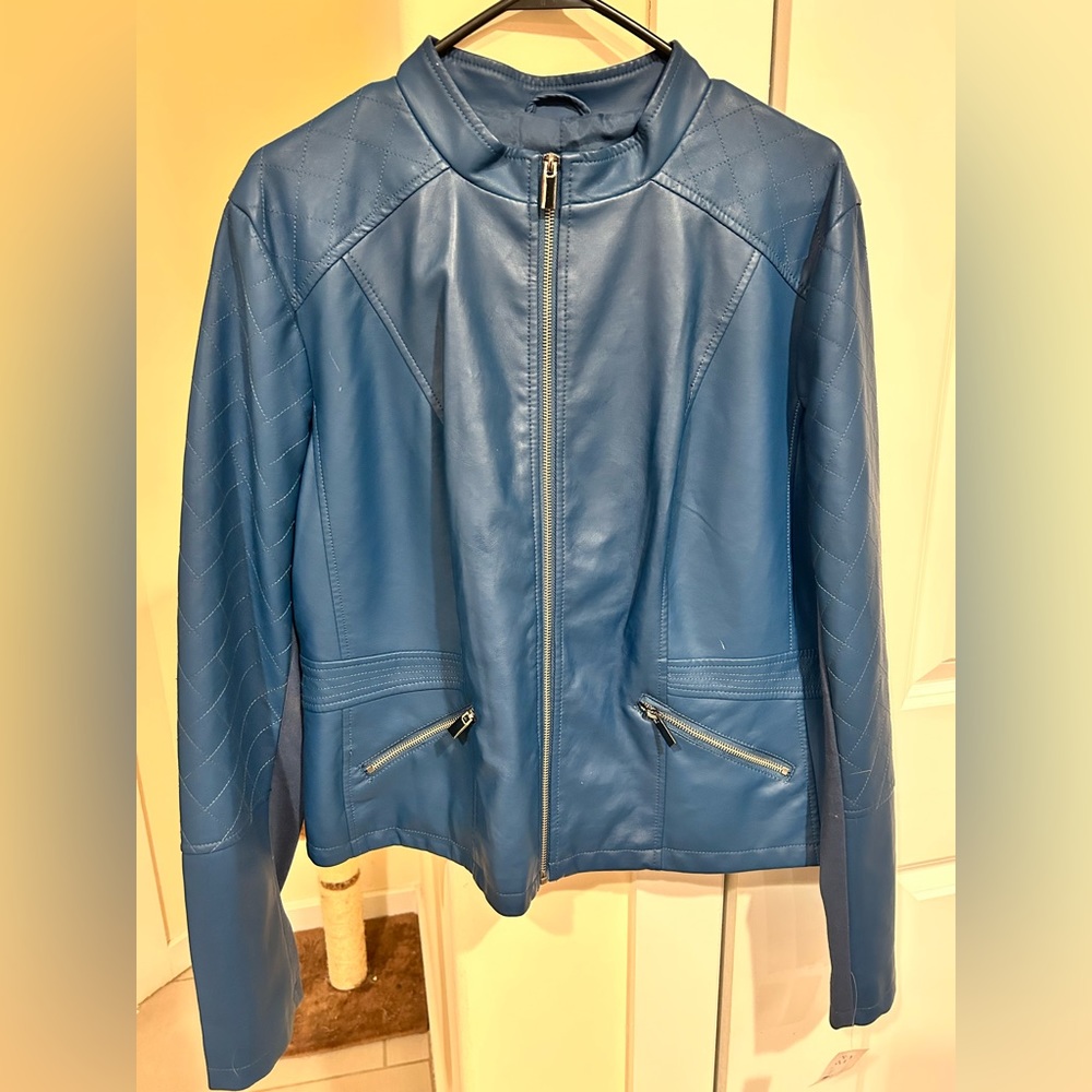 Faux Leather Jacket